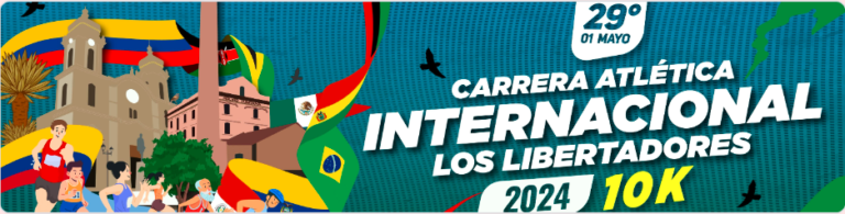 Carrera atlética Internacional Los Libertadores 2024 -Timest Colombia